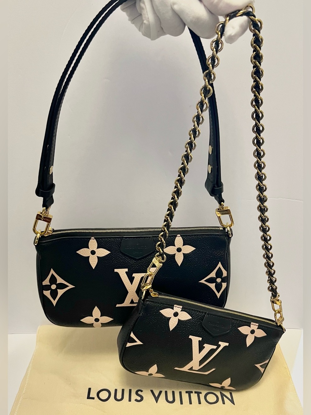 Louis Vuitton Multi Pochette Monogram Shoulder Bag Purse Crossbody